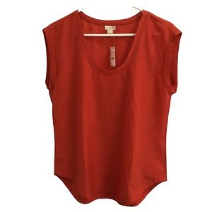 J. CREW Drapey Scoopneck Blouse.